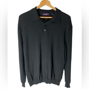 B8- J Ashford, XL, Extra Large wool long sleeve shirt lightweight sweater